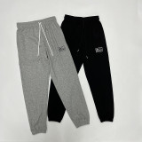 2024/25 Nk~ Grey Pure Cotton Sports Trousers Zipper style