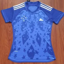 2024/25 Cruzeiro Home Blue Women Soccer Jersey  女