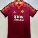 1998/99 Roma Red Home Retro Soccer Jersey