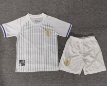 2024/25 Uruguay Away White Kids Jersey 乌拉圭