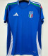 2024/25 Italy 1:1 Quality Home Blue Fans Soccer Jersey