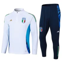 2024/25 Italy White Sweater Tracksuit