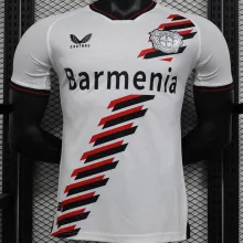 2023/24 Leverkusen Away White Player Version Soccer Jersey