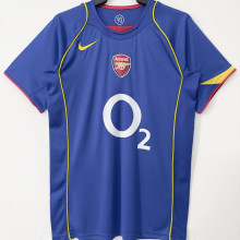 2004/05 ARS Away Blue Retro Soccer Jersey