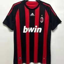 2008/09 AC Milan Home Retro Soccer Jersey