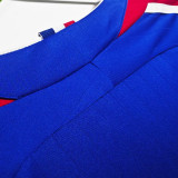 2006 France Home Blue Retro Soccer Jersey
