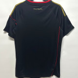 2010 Germany Away Black Retro Soccer Jersey