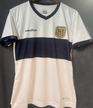 2024/25 Ecuador Away White Fans Soccer Jersey