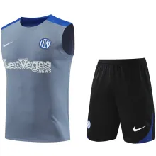 2024/25 In Milan Grey  Vest Training Jersey(A Set)