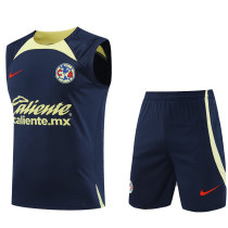 2024/25 Club America Sapphire Blue Vest Training Jersey(A Set)
