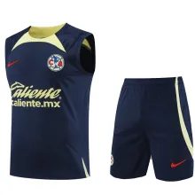 2024/25 Club America Sapphire Blue Vest Training Jersey(A Set)