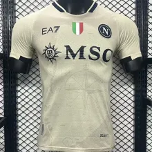 2024 Napoli Special Edition Player Version Jersey 带胸前金章