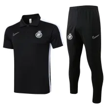 2024/25 Al Nassr Black POLO Training Tracksuit