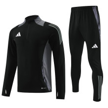2024/25 Ad~ Black Sweater Tracksuit