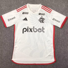 2024/25 Flamengo 1:1 Quality Away Fans Jersey (All Sponsor 全广告)