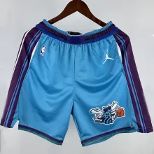 2024/25 Hornets Blue Retro Training Shorts NBA Pants