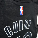 Warriors CURRY #30  Black Honor Edition NBA Jerseys