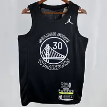 Warriors CURRY #30  Black Honor Edition NBA Jerseys