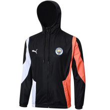 2024/25  Man City Black Red Windbreaker