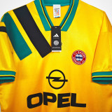 1993/95 BFC Away Yellow Retro Soccer Jersey