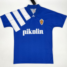 1992/93 Zaragoza Away Blue Retro Soccer Jersey