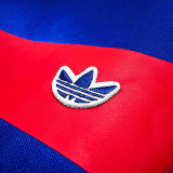 1984 France Home Blue Retro Soccer Jersey