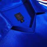 1984 France Home Blue Retro Soccer Jersey
