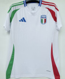 2024/25 Italy 1:1 Quality Away White Fans Soccer Jersey