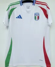 2024/25 Italy 1:1 Quality Away White Fans Soccer Jersey