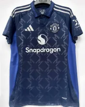 2024/25 M Utd 1:1 Quality Away Fans Soccer Jersey