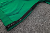 2024/25 Celtics Green Hoody Zipper Jacket Tracksuit
