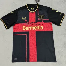 2024/25 Leverkusen Champion Edition Black Fans  Jersey