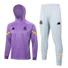 2024/25 RM Purple Hoody Zipper Jacket Tracksuit