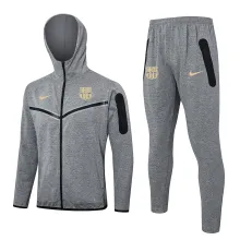 2024/25 BA  Grey Hoody Zipper Jacket Tracksuit 浅橙标