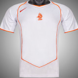 2004 NL Away White Retro Soccer Jersey