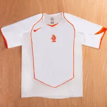 2004 NL Away White Retro Soccer Jersey