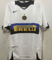 2005/06 In Milan Away White Retro Soccer Jersey