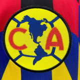 1995 Club America Home Yellow Retro Soccer Jersey