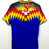 1995 Club America Away Blue Retro Soccer Jersey