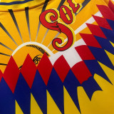 1995 Club America Home Yellow Retro Soccer Jersey