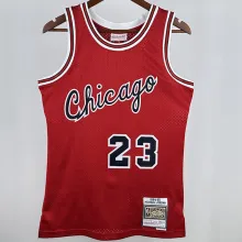 1984/1985 Bulls JORDAN #23 Red Retro NBA Jerseys 热压