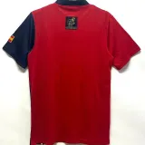1996 Spain Home Red Retro Soccer Jersey