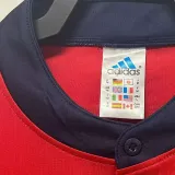 1996 Spain Home Red Retro Soccer Jersey
