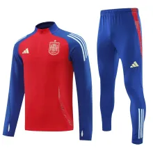 2024/25 Spain Red Sweater Tracksuit