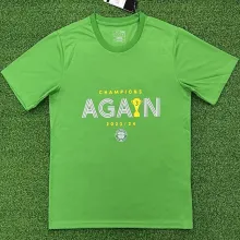 CHAMPIONS 2023/24 Celtic Green Cotton Jersey