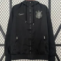 2024/25 Corinthians Black Windbreaker