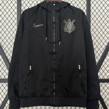 2024/25 Corinthians Black Windbreaker