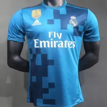2017/18 RM Third Retro Player Version Soccer Jersey  球员版带胸前章