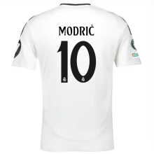 MODRIĆ #10 RM 1:1 Quality Home Fans Jersey 2024/25 （UCL Font) ★★
