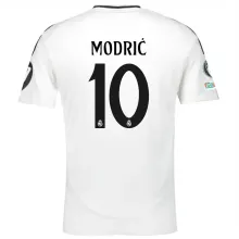 MODRIĆ #10 RM 1:1 Quality Home Fans Jersey 2024/25 （UCL Font) ★★